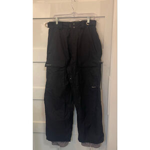 K2 Snowboarding Chicane Hydromatic DLX Snow Pants Black Men’s Medium